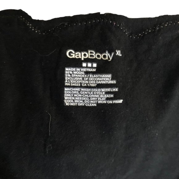 Gap Body Black and Pink One Piece Lingerie Sleepwear - Picture 3 of 3